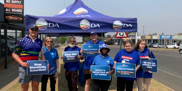 DA launches fight against Eskom tariff hike, warns of impact on citizens