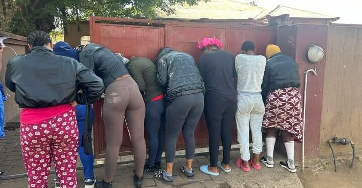 : A clandestine operation in the notorious streets of Jellicoe, Lukin, Plumer, and Duncan in Emalahleni led to the closure of illegal enterprises and the arrest of undocumented individuals.