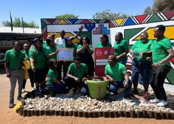 The cleaning staff at Hlangu-Phala Primary School were commended for their significant contribution, which led to the school being honoured with the Cleanest School Award in Mpumalanga.