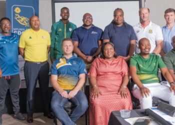 High-performance expert Emile van Veenhuyzen, department of culture sports and recreation (DCSR) high-Performance representative Keke Mofokeng, paralympic athlete Collen Mahlalela and Kagiso Motolong, South African Sports Confederation and Olympics Committee (SASCOC) high-performance representative were among dignitaries who shared valuable insights at the High-performance Sports Development seminar held in Mbombela on Friday, October 25.